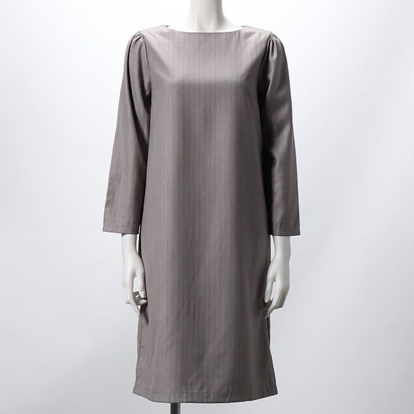 ストライプ柄ワンピース