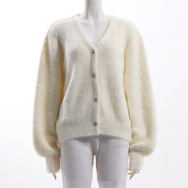 起毛感Ｖネックカーディガン