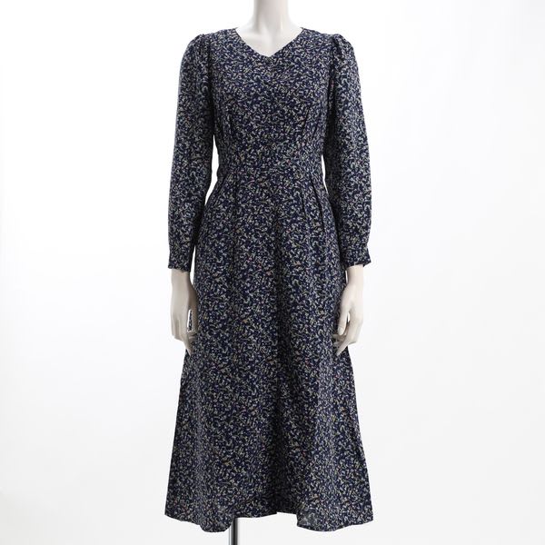 小花柄2WAYロングワンピース