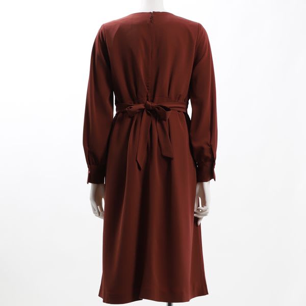 ウエストタックリボンワンピース