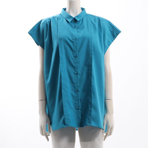 肩タックシャツ