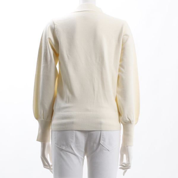 ふんわりお袖ハイネックニット