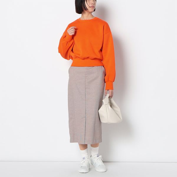 裏起毛ワイドカットソー