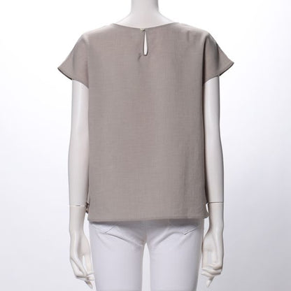 Aラインバックテールブラウス