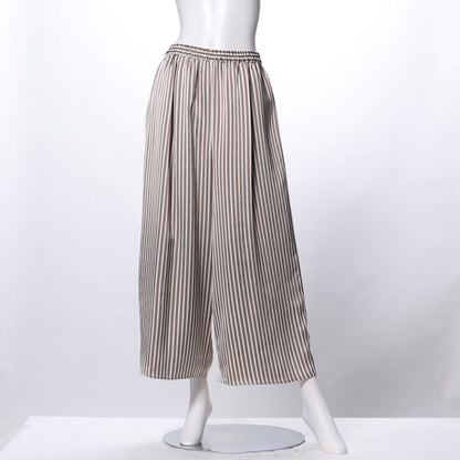 ダブルストライプワイドパンツ