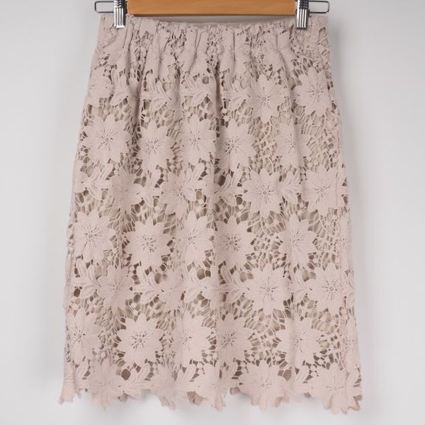 クロシェレースタイトスカート