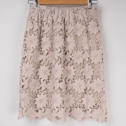 クロシェレースタイトスカート