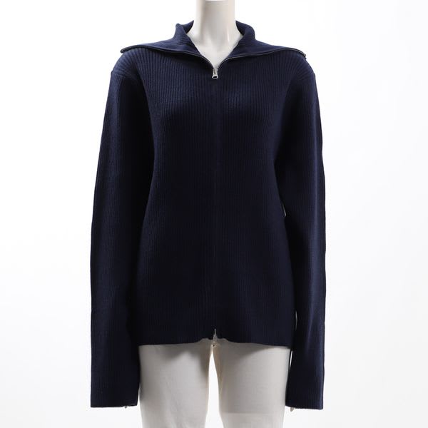 セーラーカラーニットカーディガン