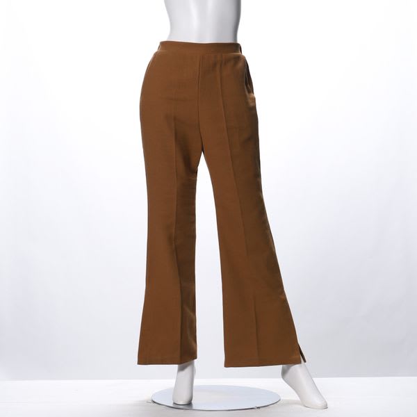 バックゴムサイドスリットパンツ