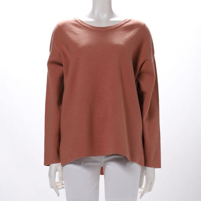 バックレースアップデザインニット