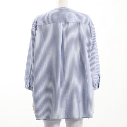 ストライプ柄比翼シャツ