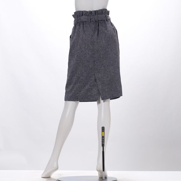 リボンベルト付きタイトスカート