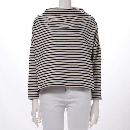 ボトルネックカットソー