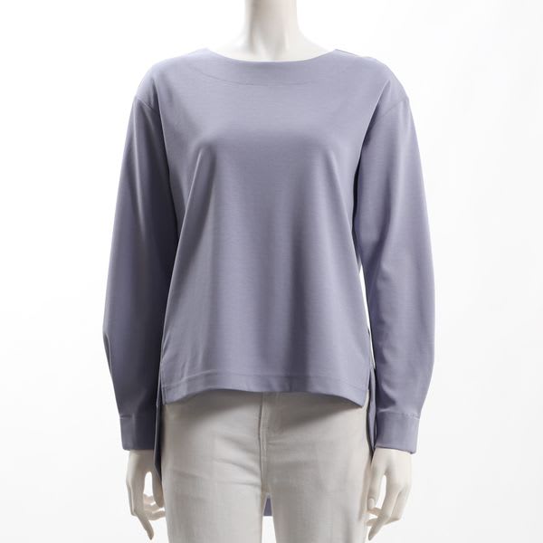 タック袖バックテールカットソー