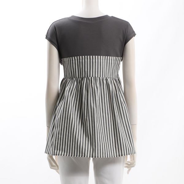 フロントデザインレイヤード風カットソー