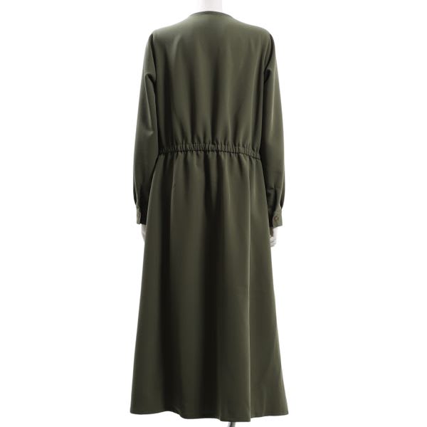 ドロストデザイン前開きワンピース