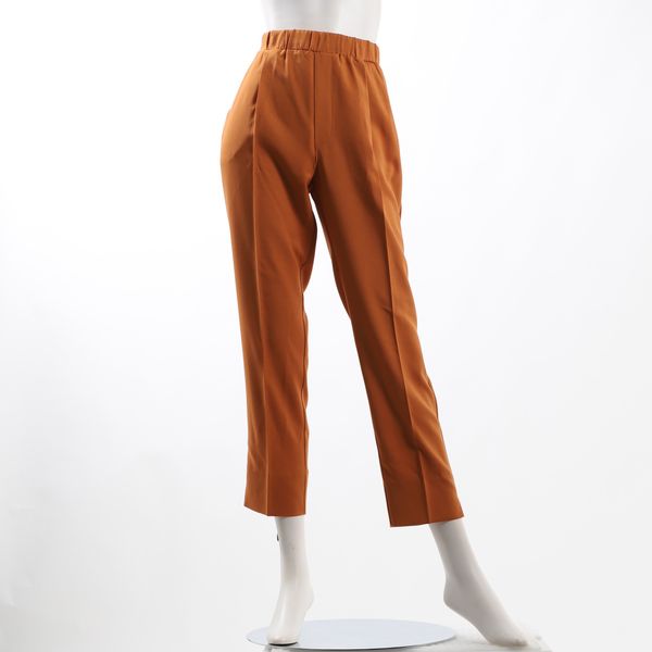 ウエスト総ゴムテーパードパンツ