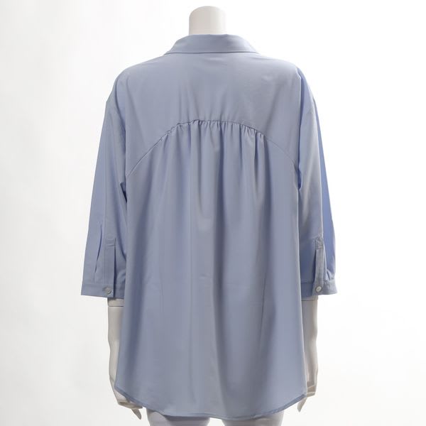 バックテールビックシルエットブラウス