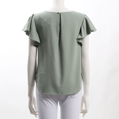 フレアスリーブブラウス