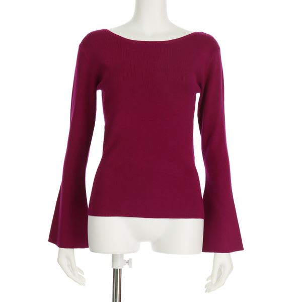 ベルスリーブ2wayニット