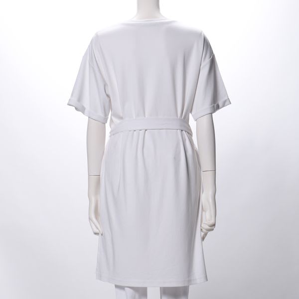 サイドスリットベルト付きトップス