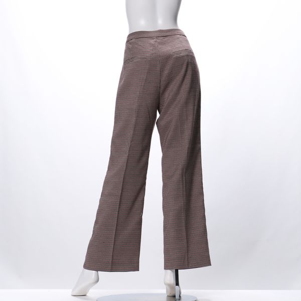 ガンクラブチェックストレートパンツ