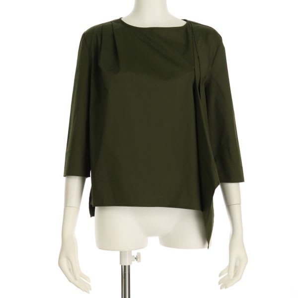 アシンメトリーデザインブラウス