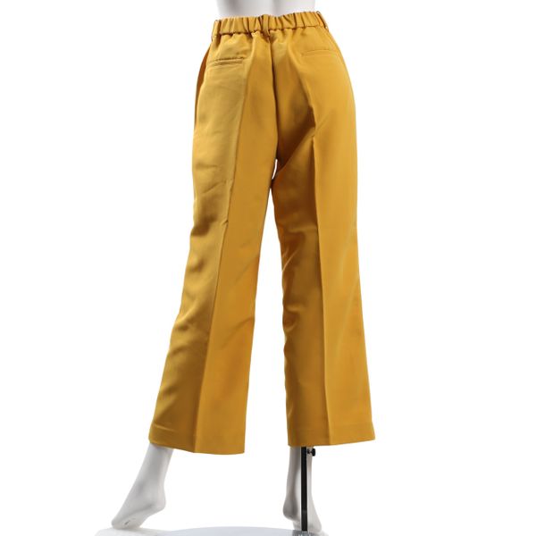 センタープレスワイドパンツ