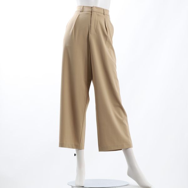 バンブーストレッチワイドパンツ