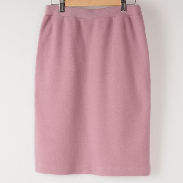 起毛スリット入りタイトスカート