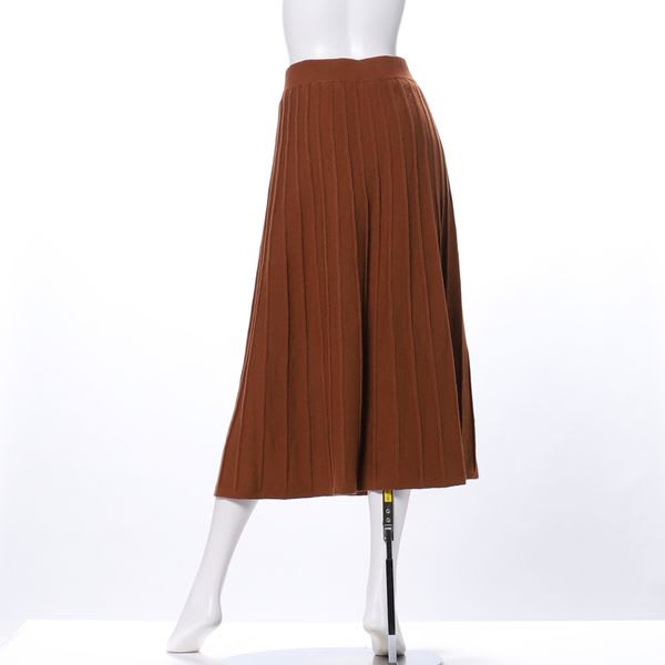 ニットプリーツスカート