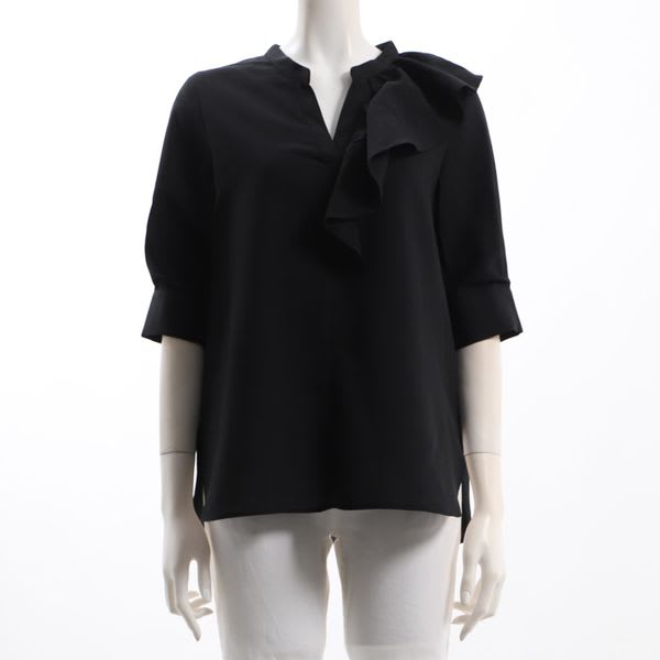 アシンメトリーフリルトップス