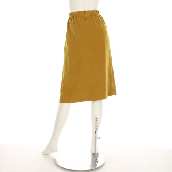 サンディングピーチストレッチラップ風タイトスカート