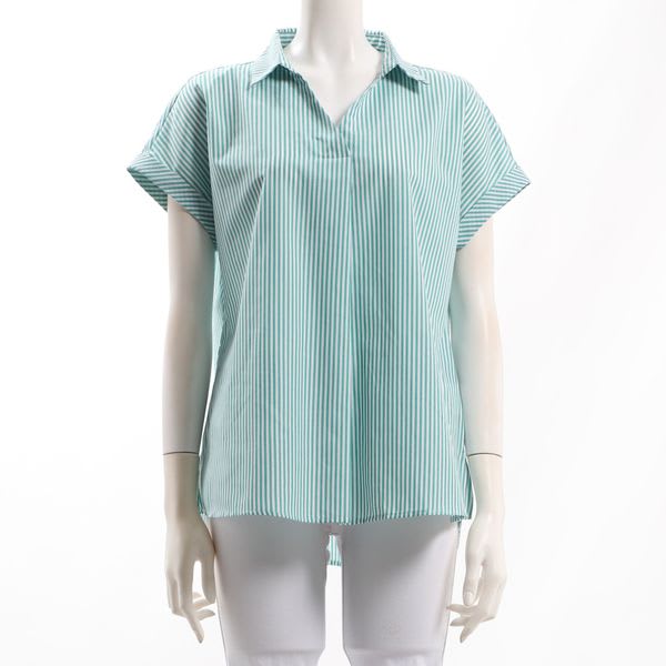 シンプルシャツカラートップス