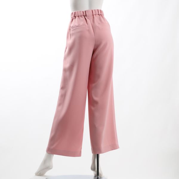 パウダーストワイフロントパッチポケットワイドパンツ