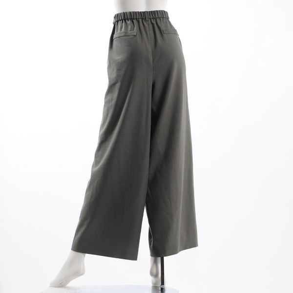 ハイストレッチリネンストレートパンツ