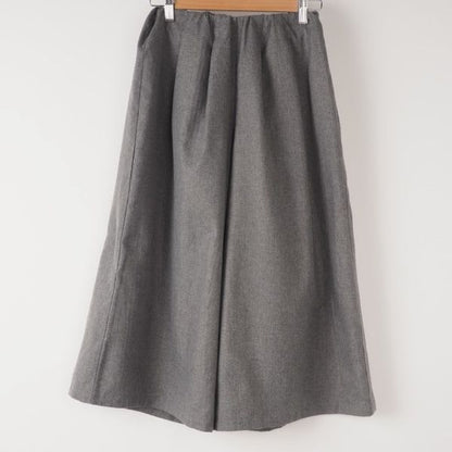 ウエストゴムフレアワイドパンツ