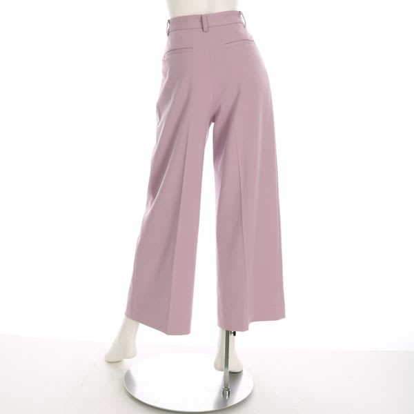 ストレートシルエットワイドパンツ