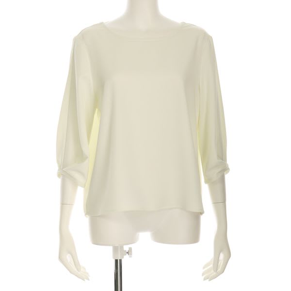 バックリボンブラウス