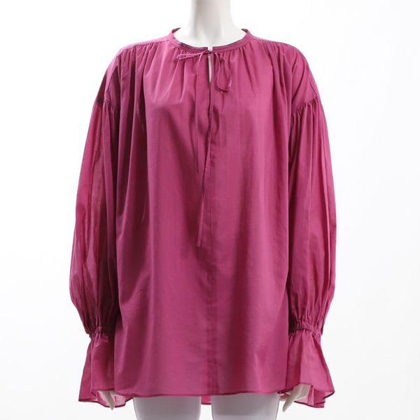 ビックシルエットキャンディスリーブブラウス