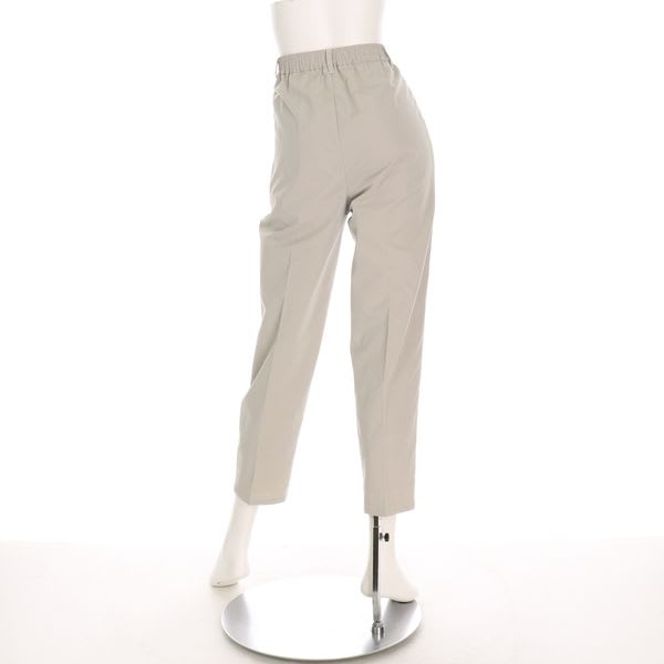 配色ステッチテーパードパンツ