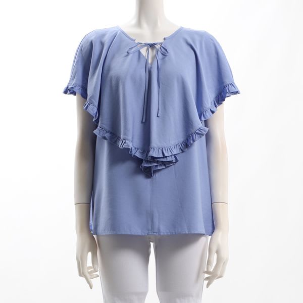 ラッフルフリルブラウス