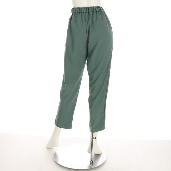 後ろゴムテーパードパンツ