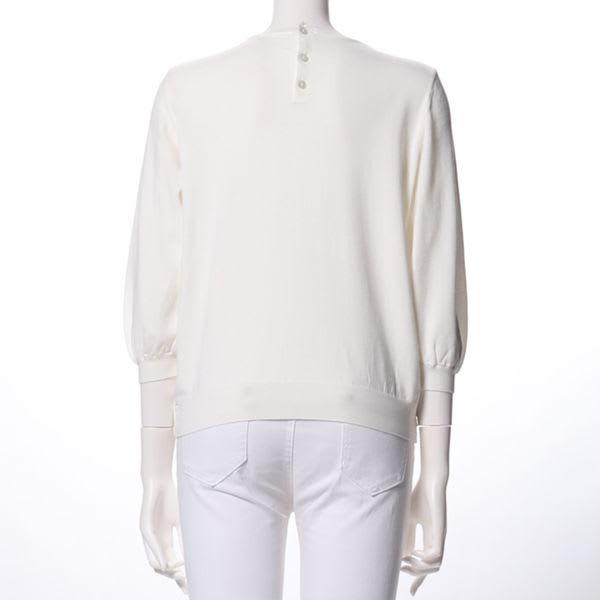 異素材ミックスカットソー