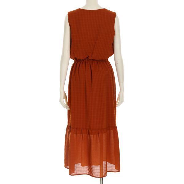 ドビーストライプウエストリボンワンピース