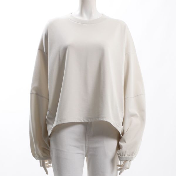 ボリュームスリーブバックテールカットソー