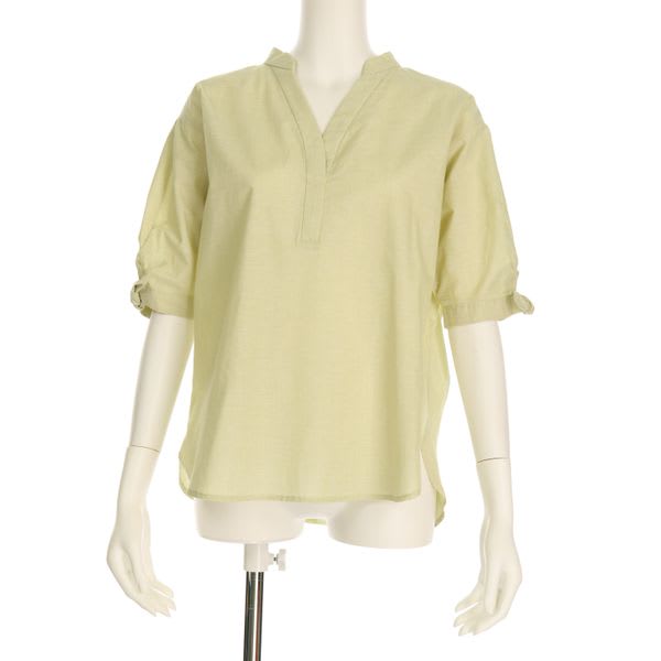 袖口結びデザインブラウス