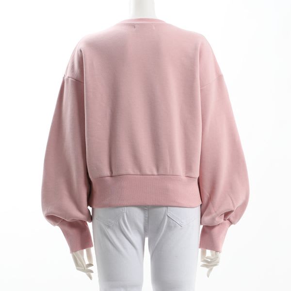 ボリュームスリーブクルーネックプルオーバー