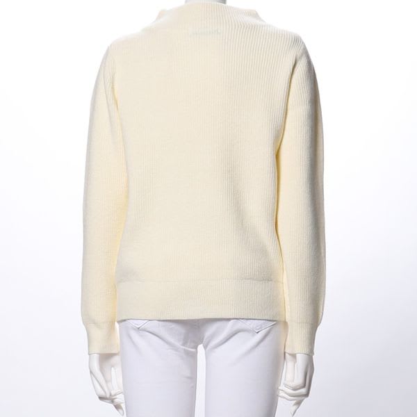 オフネック長袖ニット