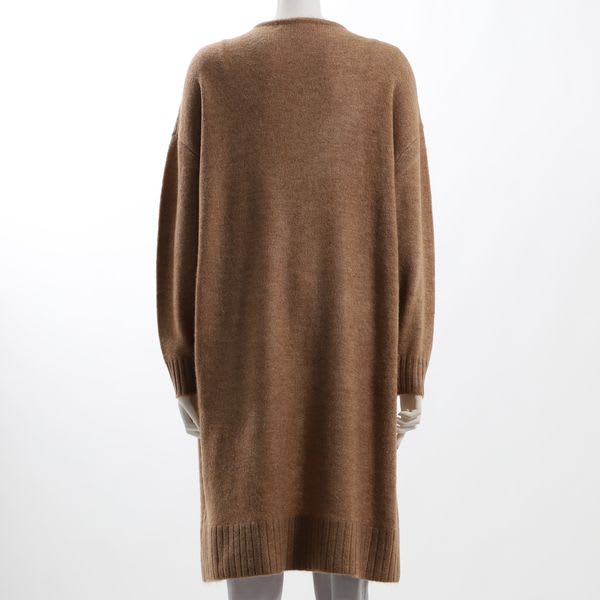 ポケット付きロングカーディガン